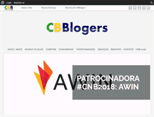 Tablet Screenshot of cbblogers.com